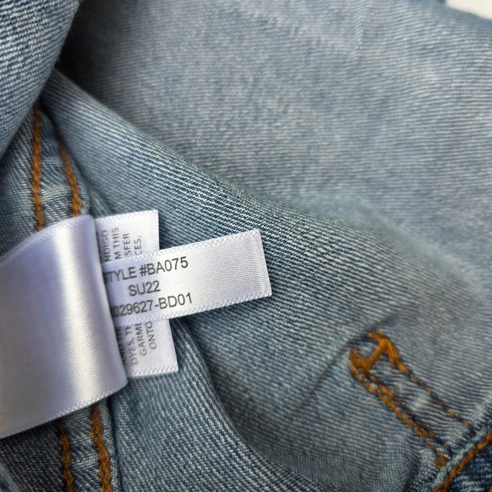 Crewcuts J.Crew Girls 12 Blue Denim Jean Jacket Casual School Camp Classic NWT - Picture 10 of 10